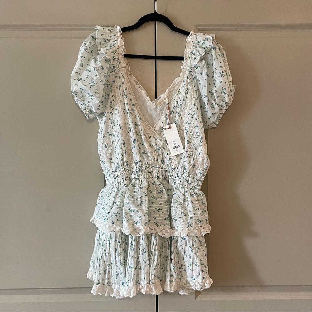 Loveshack Fancy Mini Dress- never worn brand new with tags! NWT. Originally $345